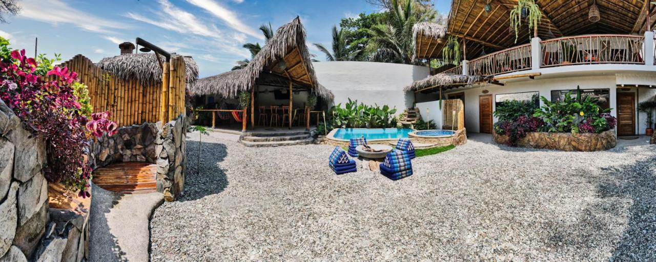 Tres Palmas Hotel Montañita Kültér fotó